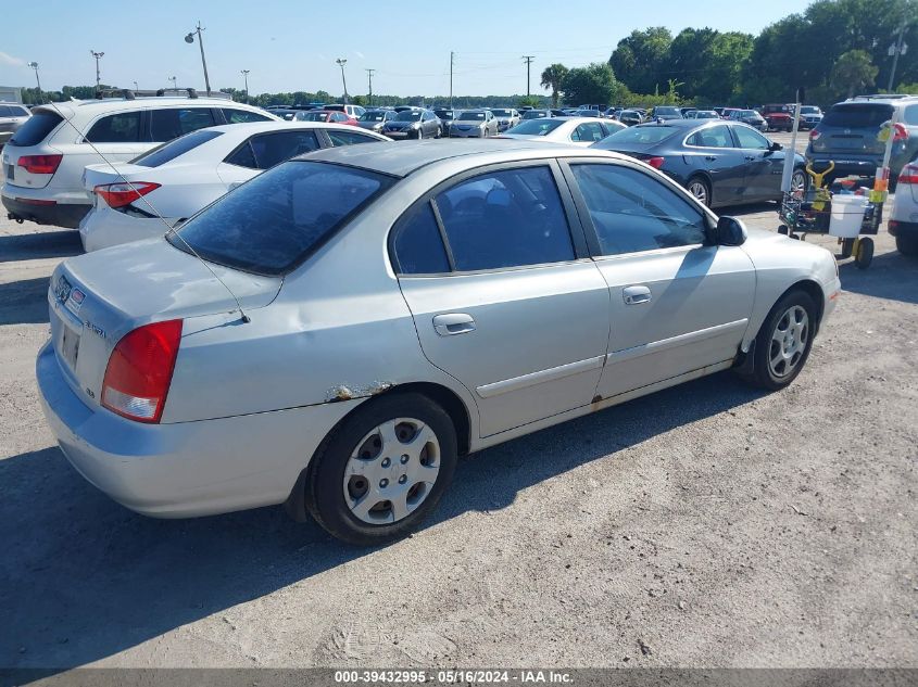 2003 Hyundai Elantra Gls/Gt VIN: KMHDN45D33U487953 Lot: 39432995