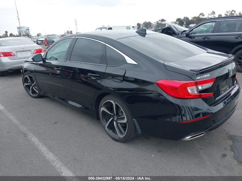 2020 Honda Accord Sport VIN: 1HGCV1F38LA053440 Lot: 39432997