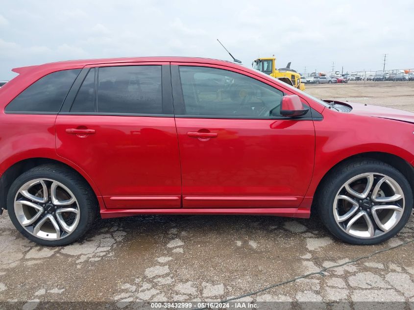 2011 Ford Edge Sport VIN: 2FMDK4AK9BBA02927 Lot: 39432999