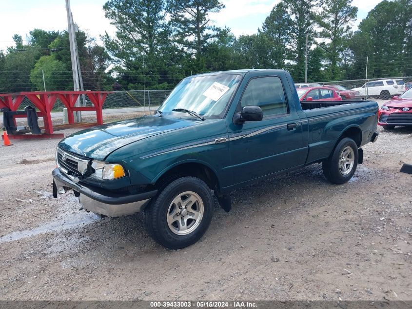 1998 Mazda B2500 Se/Sx VIN: 4F4YR12C8WTM38964 Lot: 39433003