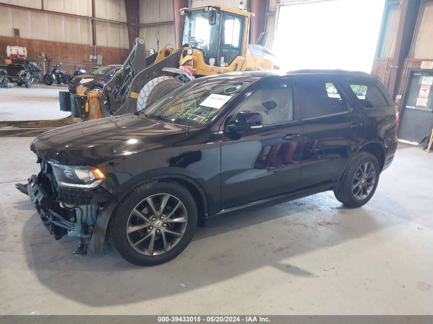 2018 Dodge Durango Gt VIN: 1C4RDJDGXJC116914 Lot: 39433015