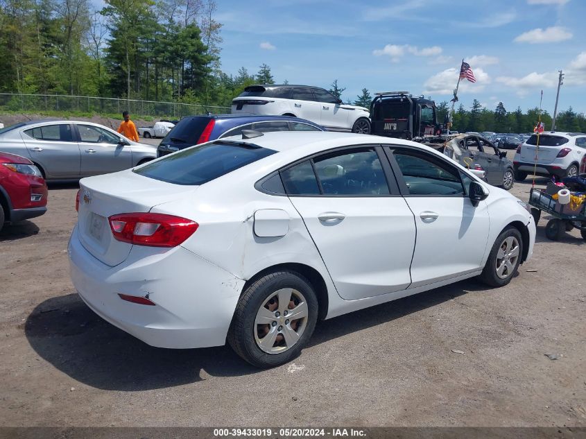 2016 Chevrolet Cruze Ls Auto VIN: 1G1BC5SM2G7269544 Lot: 39433019
