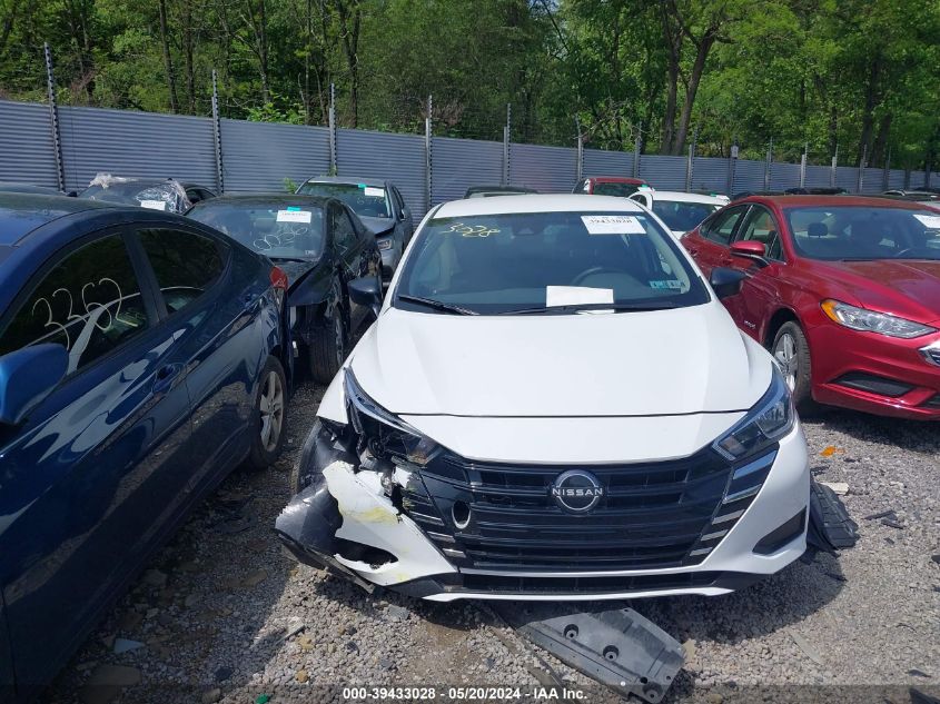 2023 Nissan Versa 1.6 S Xtronic Cvt VIN: 3N1CN8DV2PL824486 Lot: 39433028