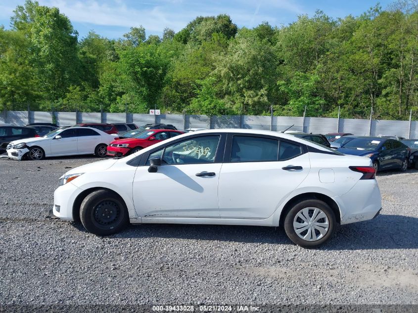 2023 Nissan Versa 1.6 S Xtronic Cvt VIN: 3N1CN8DV2PL824486 Lot: 39433028