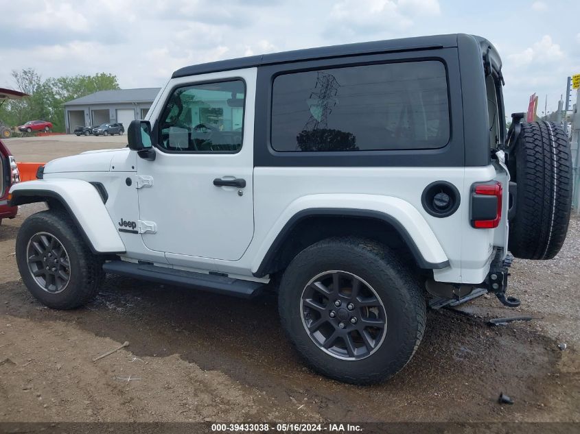 2021 Jeep Wrangler 80Th Anniversary 4X4 VIN: 1C4GJXAN8MW584682 Lot: 39433038