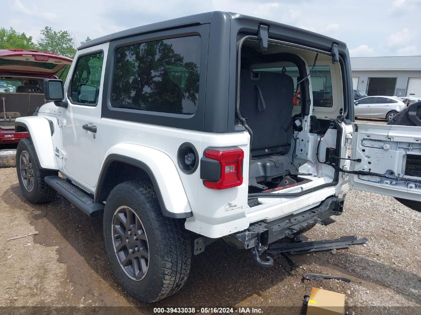 2021 Jeep Wrangler 80Th Anniversary 4X4 VIN: 1C4GJXAN8MW584682 Lot: 39433038