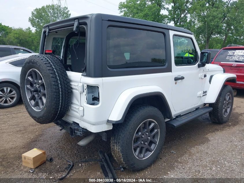 2021 Jeep Wrangler 80Th Anniversary 4X4 VIN: 1C4GJXAN8MW584682 Lot: 39433038