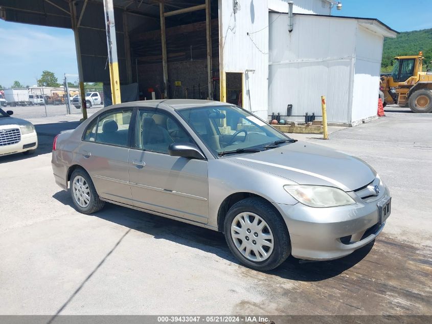 2004 Honda Civic Lx VIN: 2HGES16504H579454 Lot: 39433047