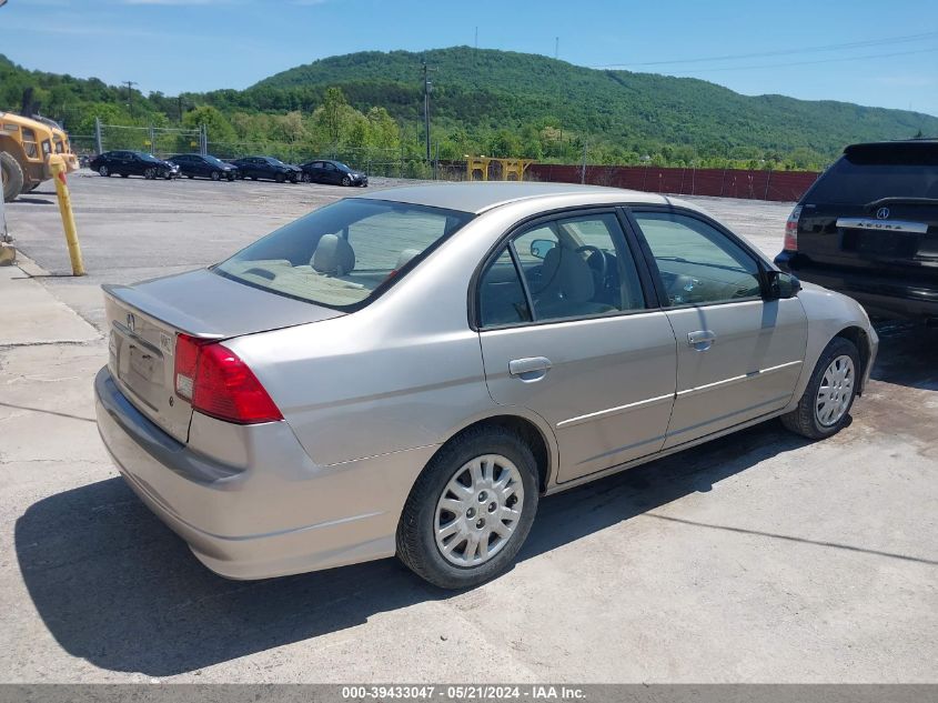 2004 Honda Civic Lx VIN: 2HGES16504H579454 Lot: 39433047