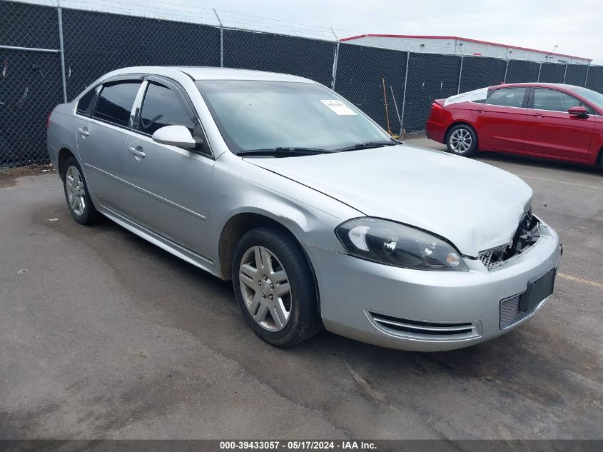 2012 Chevrolet Impala Lt VIN: 2G1WG5E38C1298711 Lot: 39433057