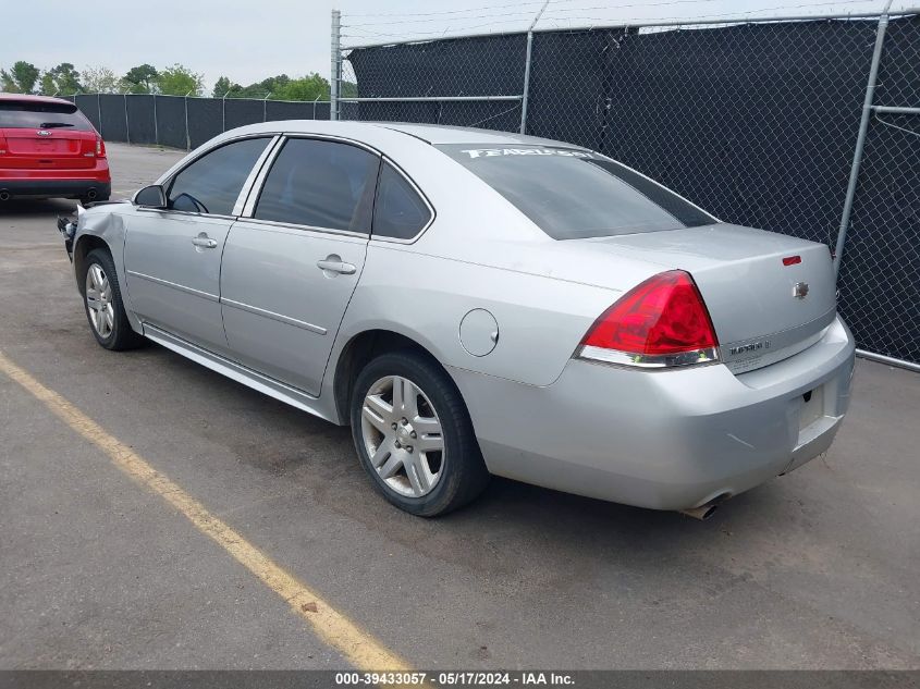 2012 Chevrolet Impala Lt VIN: 2G1WG5E38C1298711 Lot: 39433057