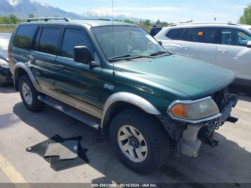 2002 Mitsubishi Montero Sport Xls VIN: JA4MT31R22J015341 Lot: 39433066