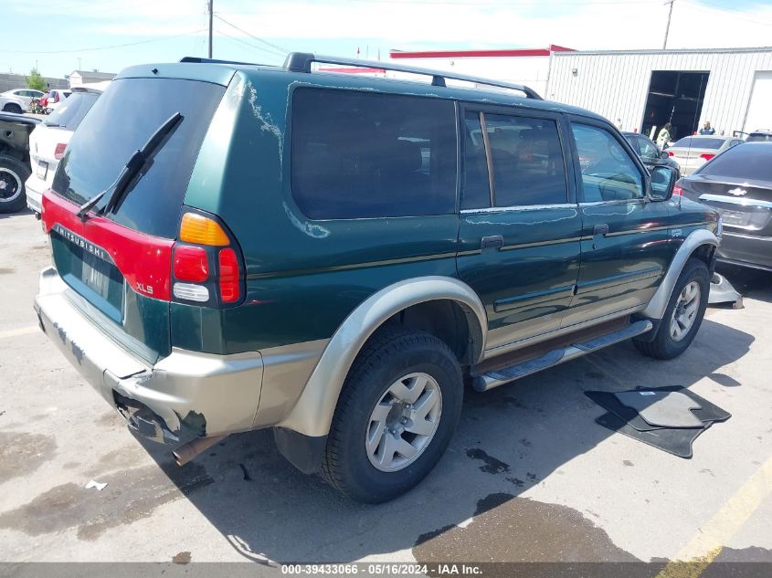 2002 Mitsubishi Montero Sport Xls VIN: JA4MT31R22J015341 Lot: 39433066