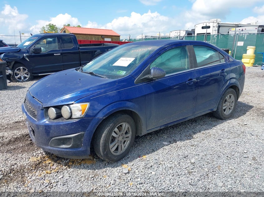 2013 CHEVROLET SONIC LT - 1G1JC5SH3D4241683