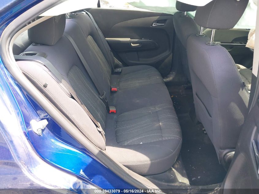 2013 CHEVROLET SONIC LT - 1G1JC5SH3D4241683