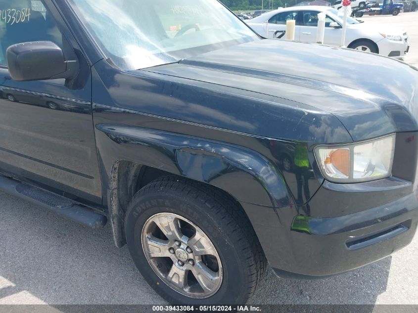 2008 Honda Ridgeline Rt VIN: 2HJYK16298H517926 Lot: 39433084