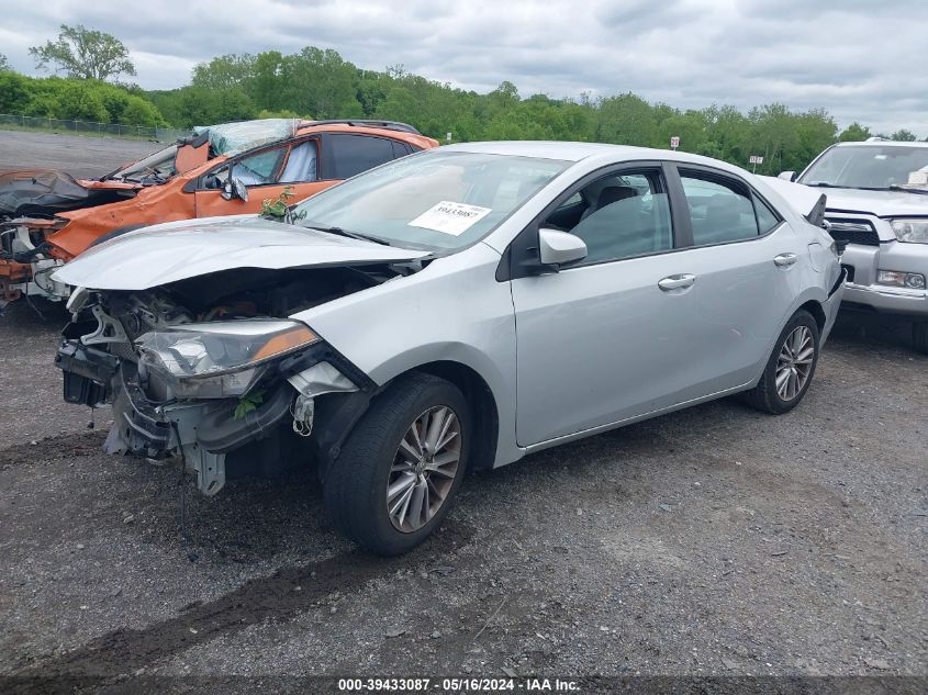 2T1BURHE9FC253057 2015 TOYOTA COROLLA - Image 2