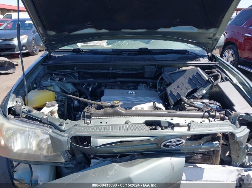 2006 Toyota Highlander Limited V6 VIN: JTEEP21A260154699 Lot: 39433090