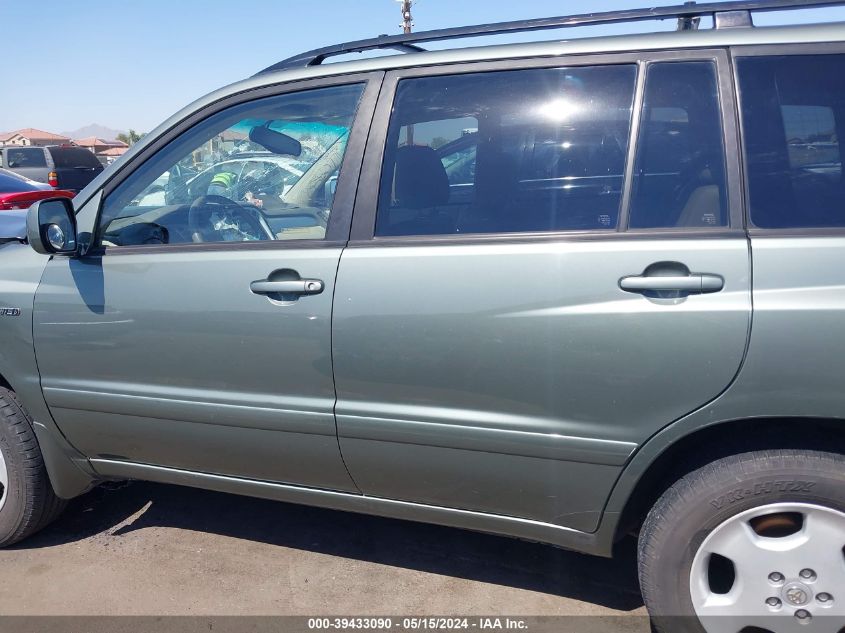 2006 Toyota Highlander Limited V6 VIN: JTEEP21A260154699 Lot: 39433090