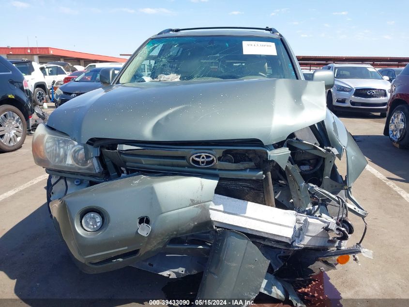 2006 Toyota Highlander Limited V6 VIN: JTEEP21A260154699 Lot: 39433090