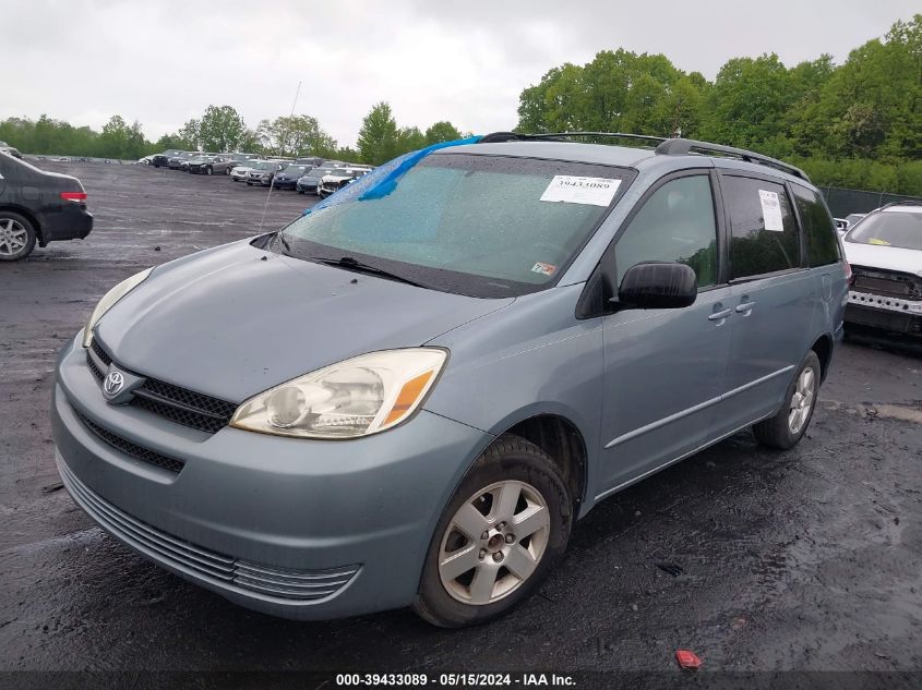 2004 Toyota Sienna Le VIN: 5TDZA23C04S159321 Lot: 39433089