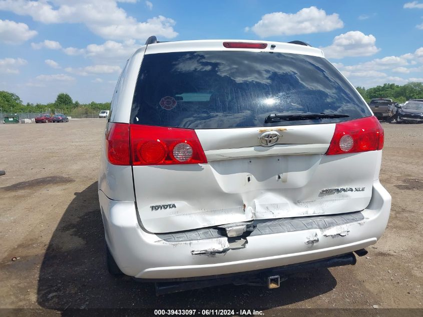 2008 Toyota Sienna Xle VIN: 5TDZK22C88S200749 Lot: 39433097