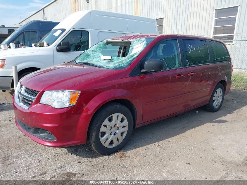 2014 Dodge Grand Caravan Se VIN: 2C4RDGBG5ER130562 Lot: 39433100