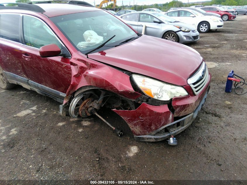 2011 Subaru Outback 2.5I Premium VIN: 4S4BRBCC5B3379252 Lot: 39433105