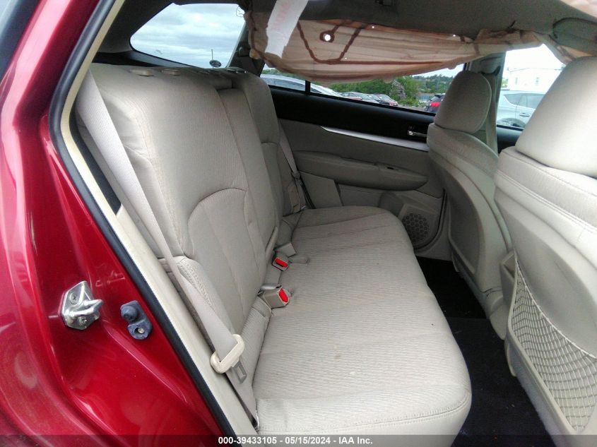 2011 Subaru Outback 2.5I Premium VIN: 4S4BRBCC5B3379252 Lot: 39433105