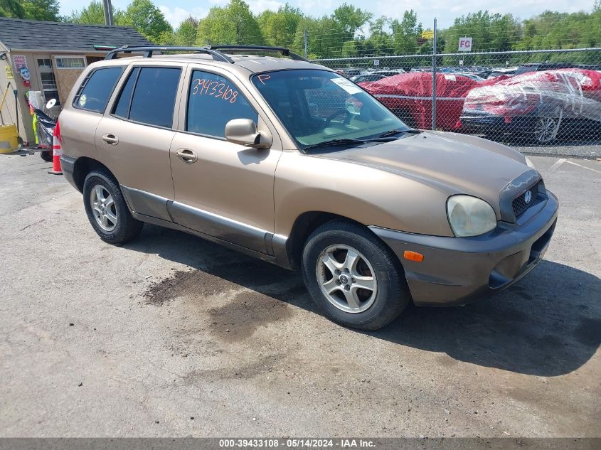 2004 Hyundai Santa Fe Gls VIN: KM8SC73D84U701841 Lot: 39433108