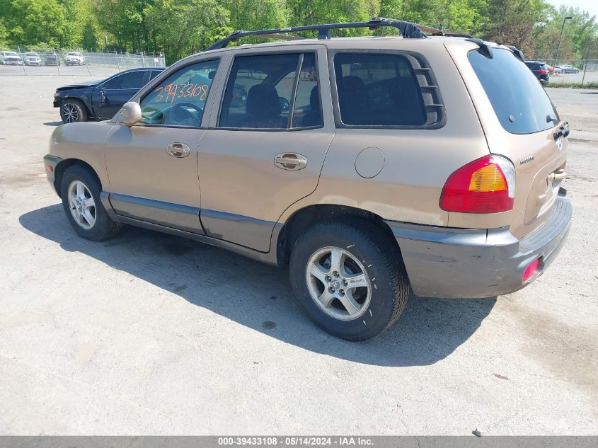 2004 Hyundai Santa Fe Gls VIN: KM8SC73D84U701841 Lot: 39433108