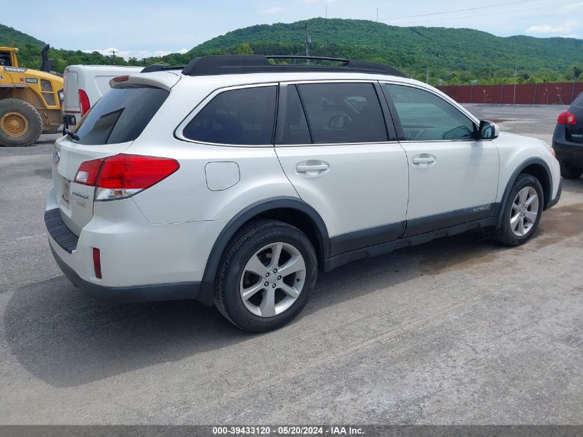 2013 Subaru Outback 2.5I Premium VIN: 4S4BRBCCXD3271390 Lot: 39433120