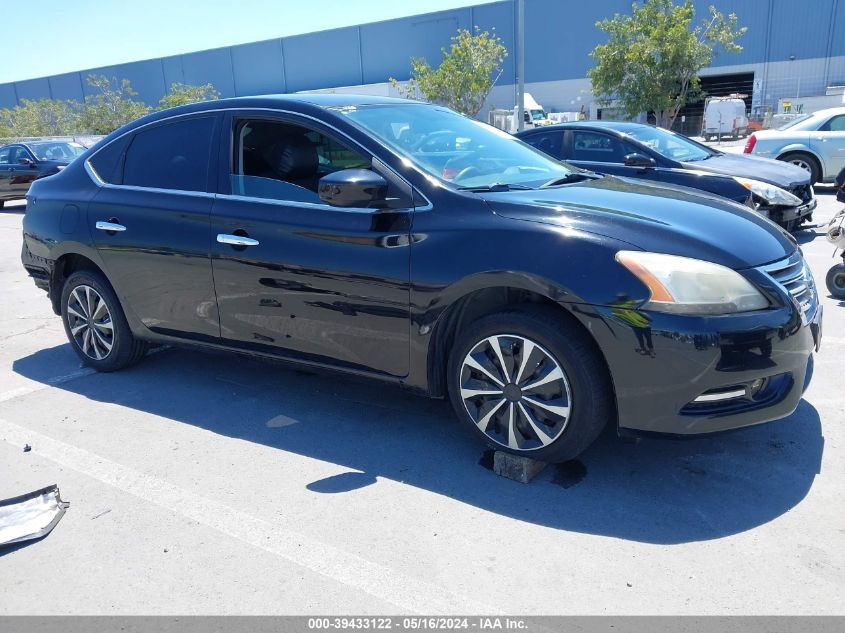 2014 Nissan Sentra S VIN: 3N1AB7AP3EY242123 Lot: 39433122