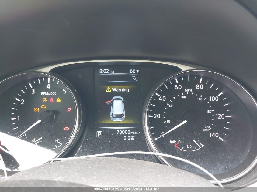 2016 Nissan Rogue Sv VIN: 5N1AT2MV4GC772826 Lot: 39433125