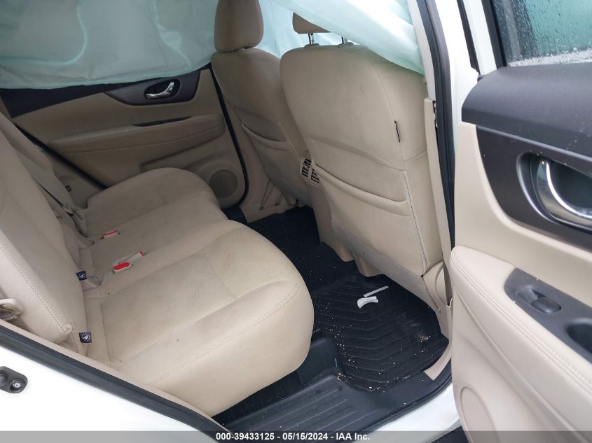 2016 Nissan Rogue Sv VIN: 5N1AT2MV4GC772826 Lot: 39433125