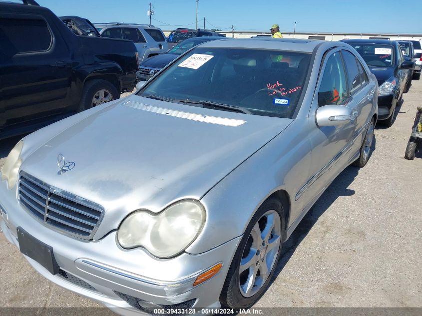 2007 Mercedes-Benz C 230 Sport VIN: WDBRF52H37A947901 Lot: 39433128