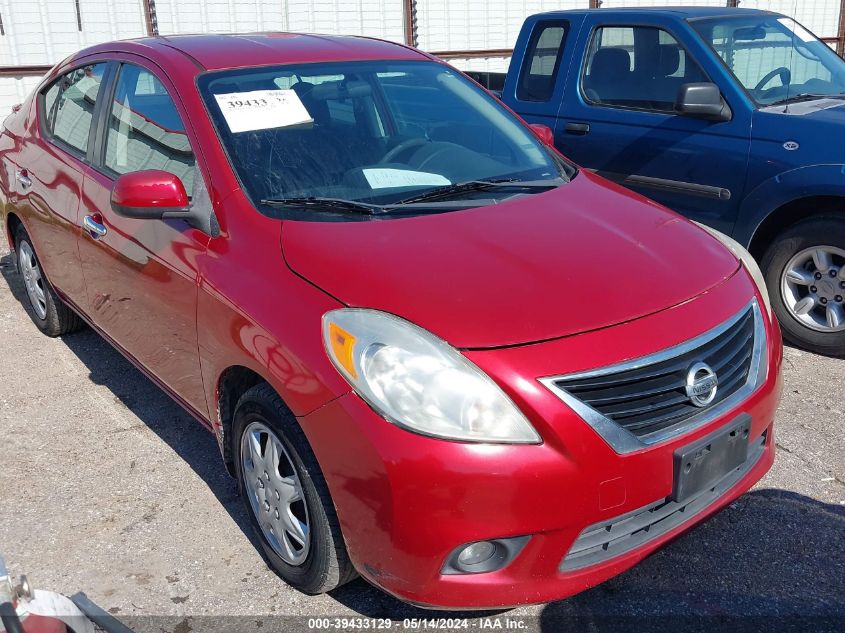 2013 Nissan Versa 1.6 Sv VIN: 3N1CN7AP4DL892154 Lot: 39433129