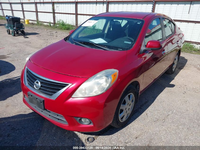 2013 Nissan Versa 1.6 Sv VIN: 3N1CN7AP4DL892154 Lot: 39433129