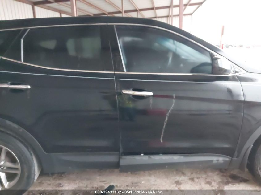 2017 Hyundai Santa Fe Sport 2.4L VIN: 5XYZT3LB8HG392258 Lot: 39433132