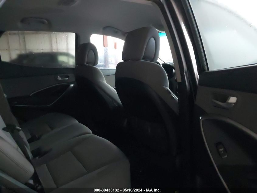 2017 Hyundai Santa Fe Sport 2.4L VIN: 5XYZT3LB8HG392258 Lot: 39433132