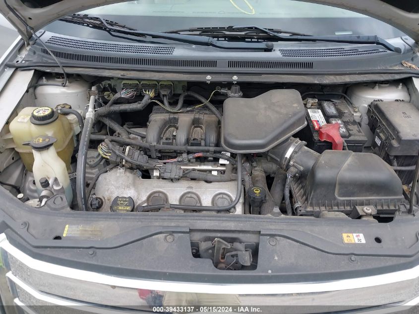 2009 Ford Edge Sel VIN: 2FMDK38C39BA66321 Lot: 39433137