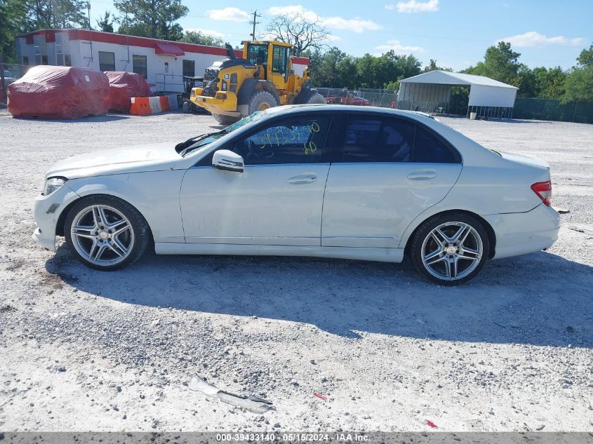 2011 Mercedes-Benz C 300 VIN: WDDGF5EB8BR178490 Lot: 39433140