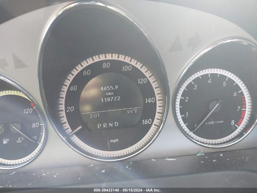 2011 Mercedes-Benz C 300 VIN: WDDGF5EB8BR178490 Lot: 39433140