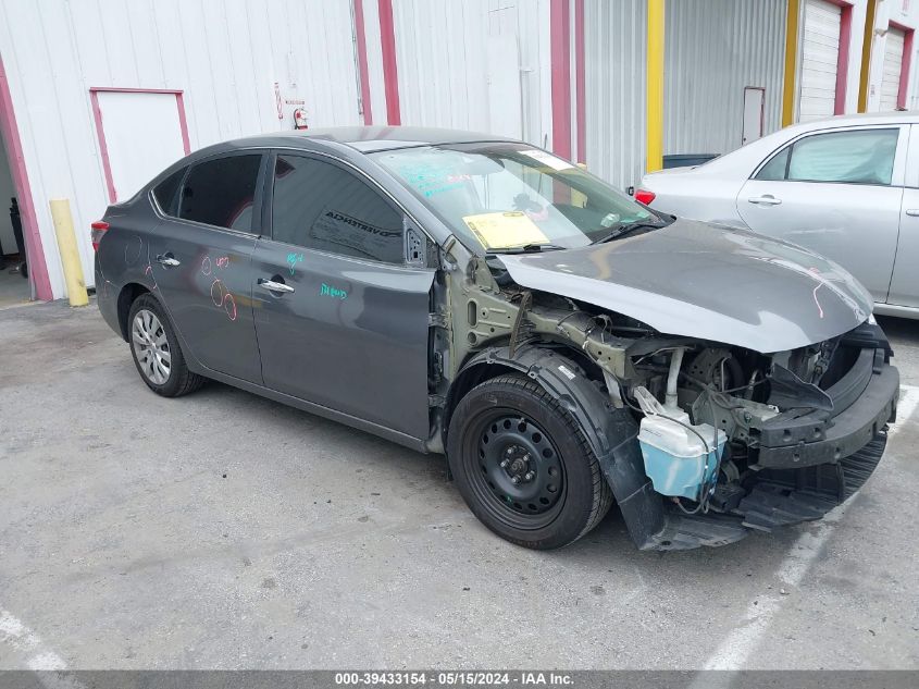 2015 Nissan Sentra Fe+ S/S/Sl/Sr/Sv VIN: 3N1AB7AP8FL653936 Lot: 39433154