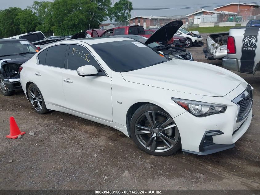 2019 Infiniti Q50 3.0T Signature Edition VIN: JN1EV7AP9KM540943 Lot: 39433156