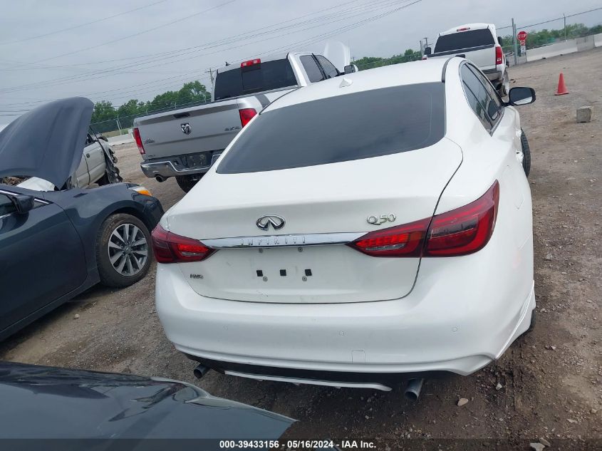 2019 Infiniti Q50 3.0T Signature Edition VIN: JN1EV7AP9KM540943 Lot: 39433156