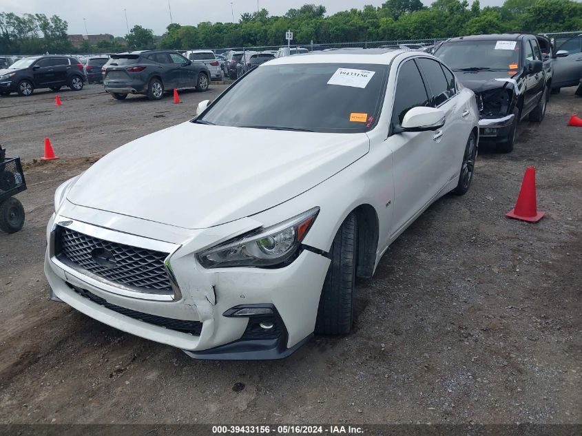 2019 Infiniti Q50 3.0T Signature Edition VIN: JN1EV7AP9KM540943 Lot: 39433156