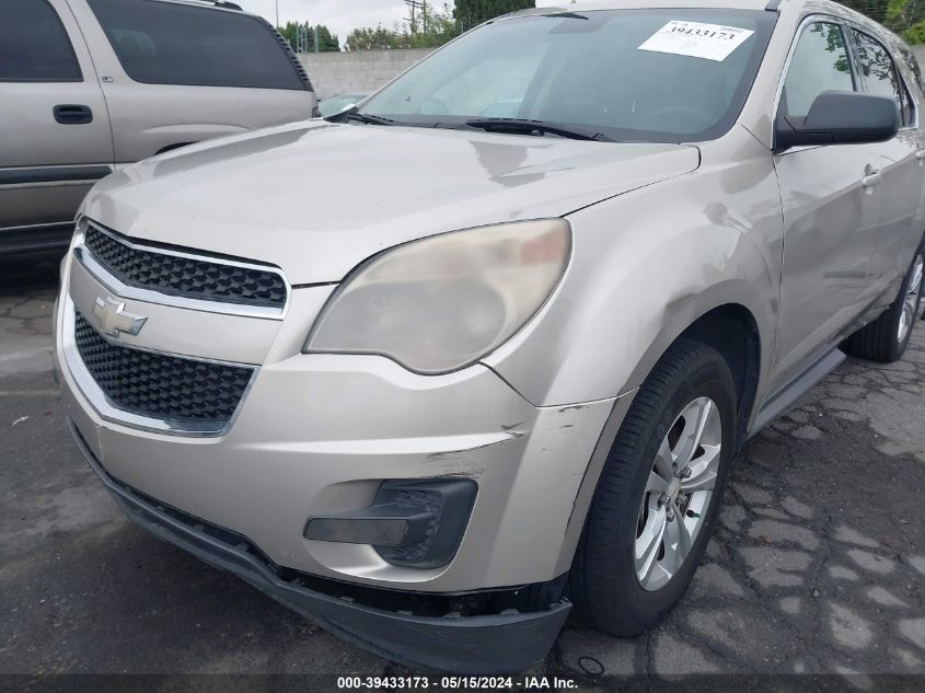 2013 Chevrolet Equinox Ls VIN: 1GNALBEKXDZ115716 Lot: 39433173