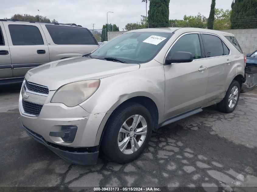 2013 Chevrolet Equinox Ls VIN: 1GNALBEKXDZ115716 Lot: 39433173