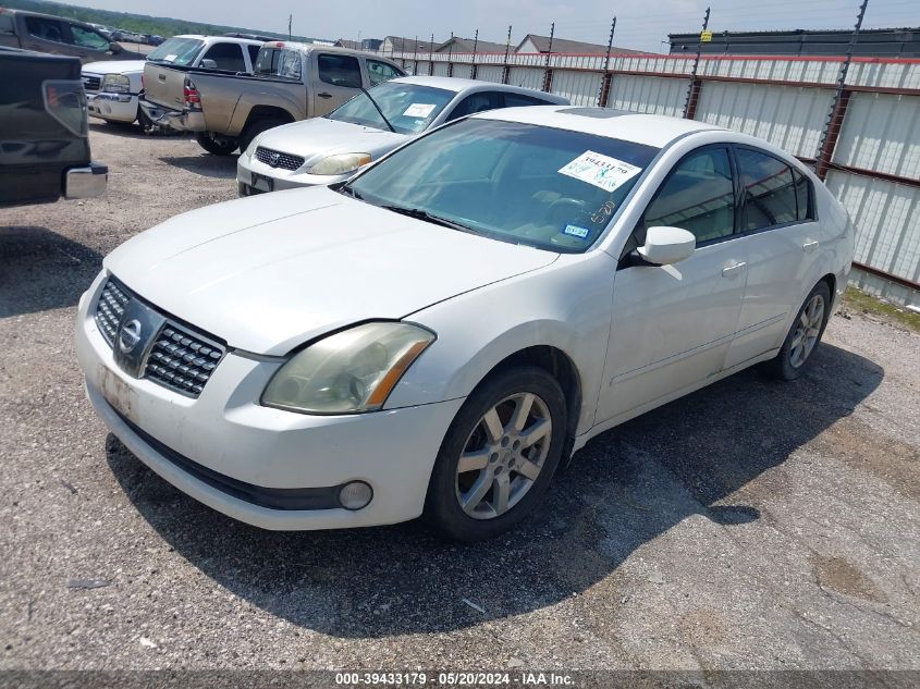 2004 Nissan Maxima 3.5 Sl VIN: 1N4BA41E64C858185 Lot: 39433179